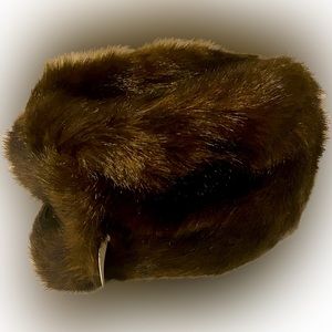 Womens 2005 Faux Fur Brown Hat